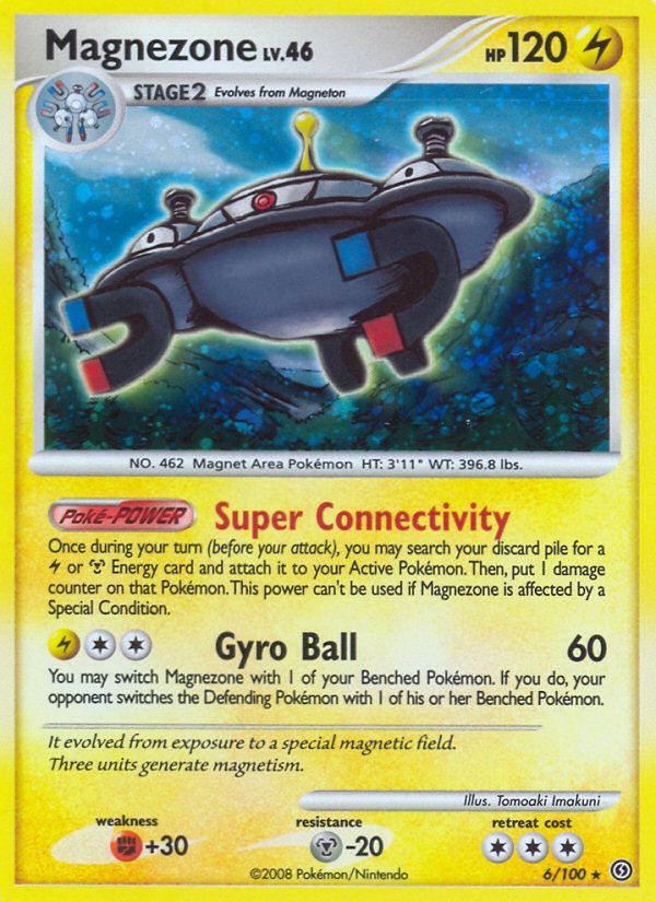 Stormfront Holo Magnezone #6/100
